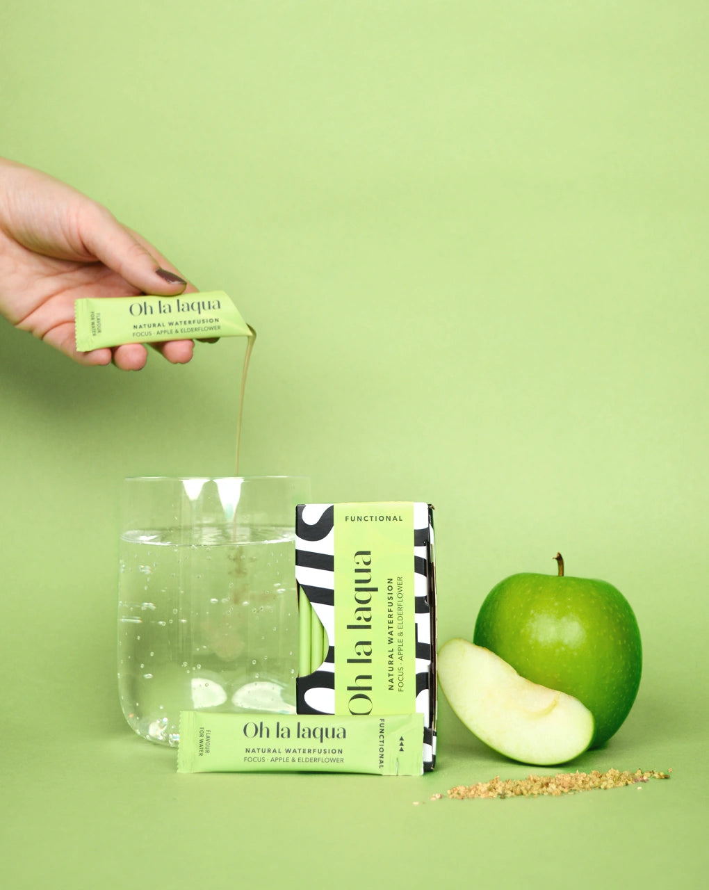 Anwendung OH LA LAQUA Flavoured Functional Water: FOCUS