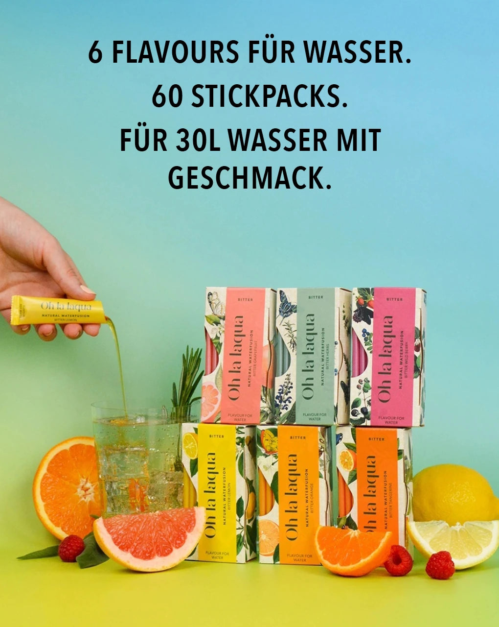 Bitter Flavours for water - OH LA LAQUA Dolce Vita