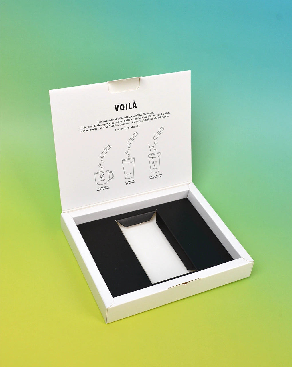 Gift box for 1 pack of OH LA LAQUA