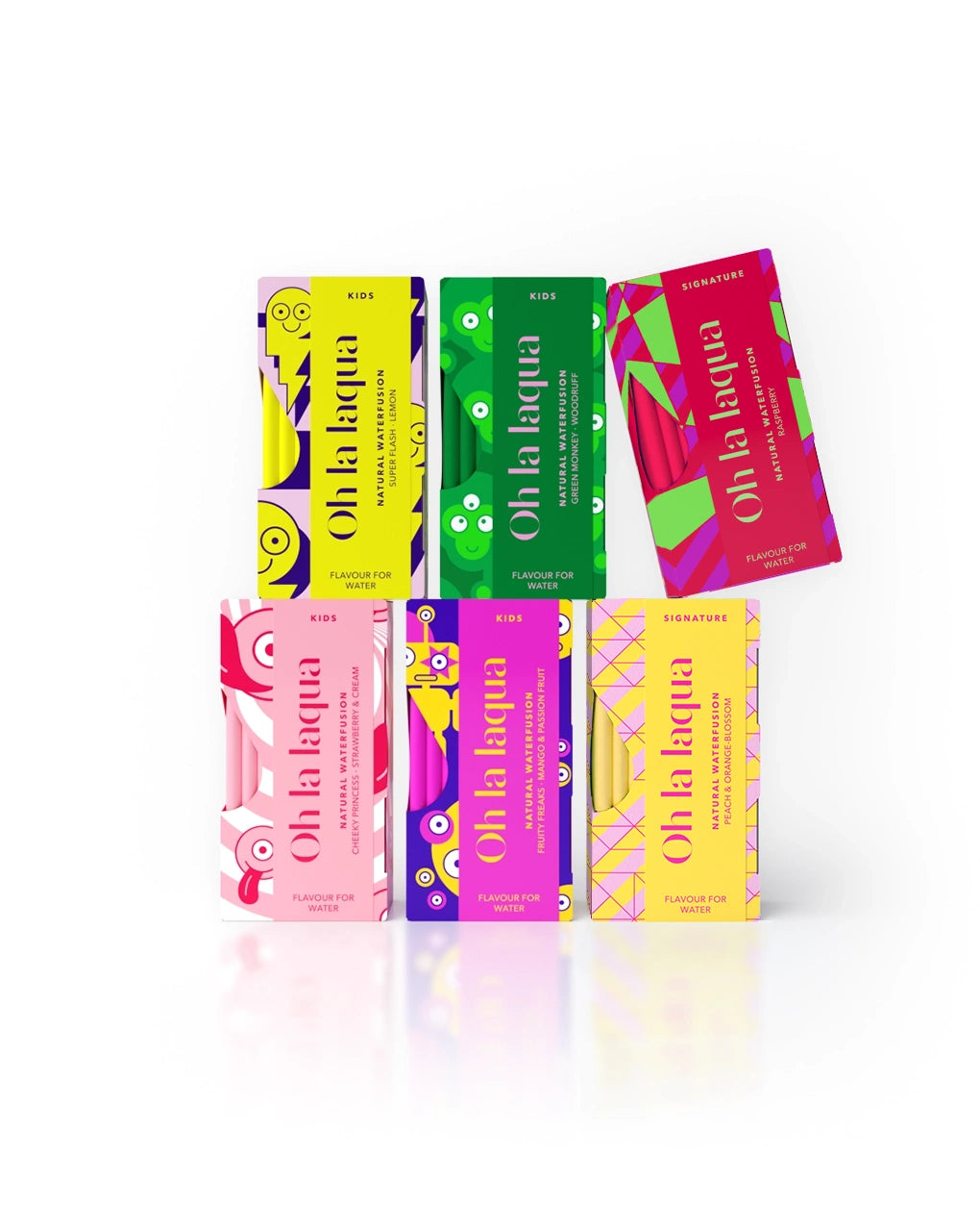 OH LA LAQUA for flavoured water ᛫ Tasting pack children's varieties