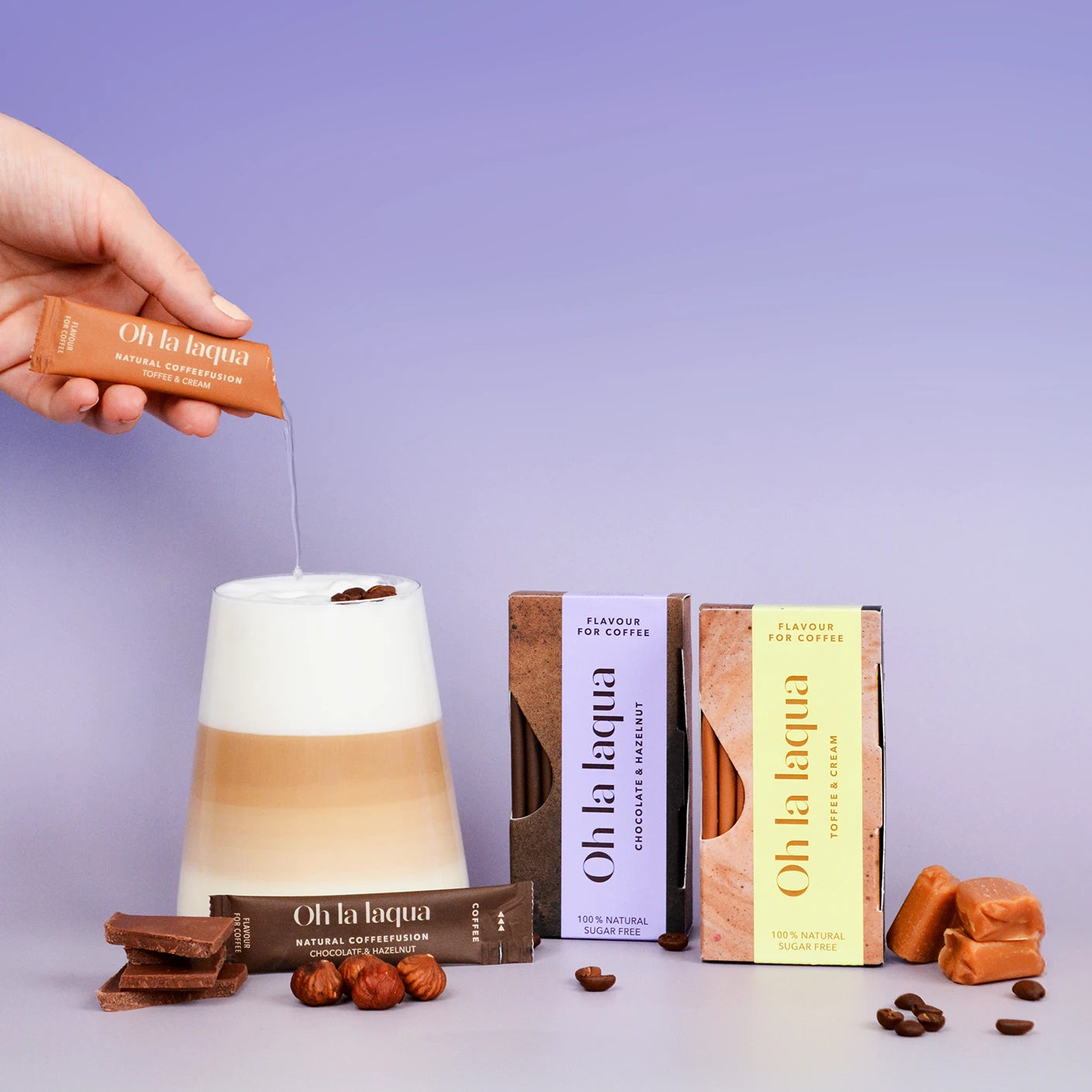 OH LA LAQUA Coffee Combo - Kaffeesirup ohne Zucker