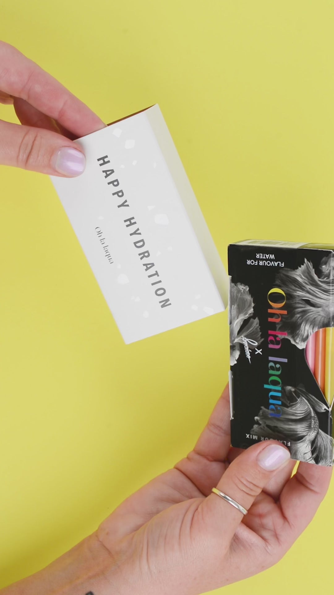 Gift packaging application example