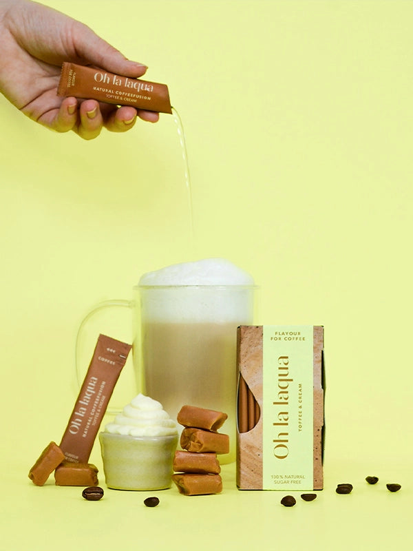 Recipe with sugar-free coffee syrup: CLOUDY CARAMEL CORTADO