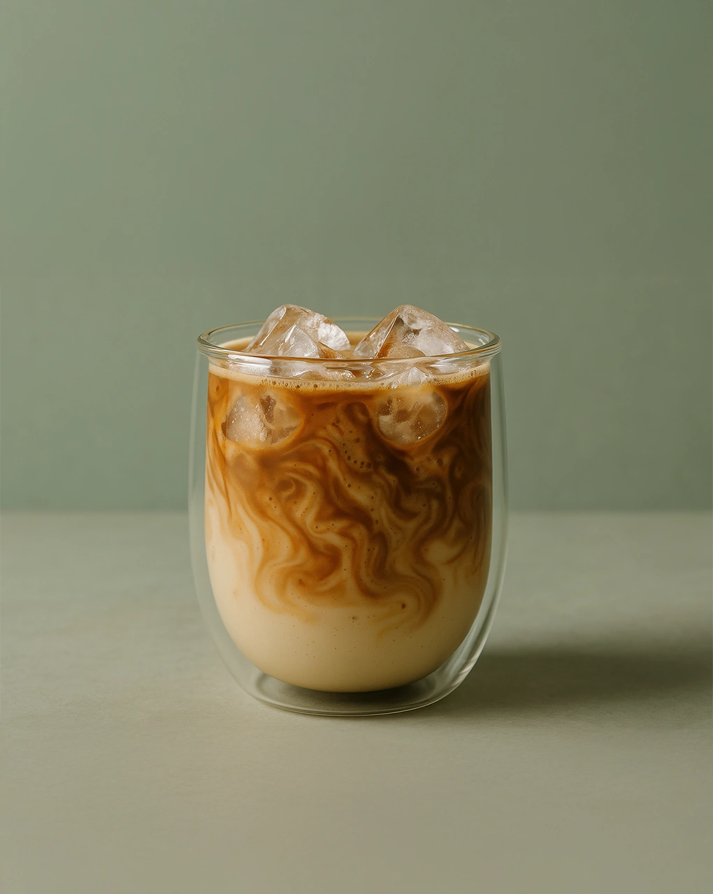 SPRING HAZEL LATTE, prepared with sugar-free coffee syrup from OH LA LAQUA