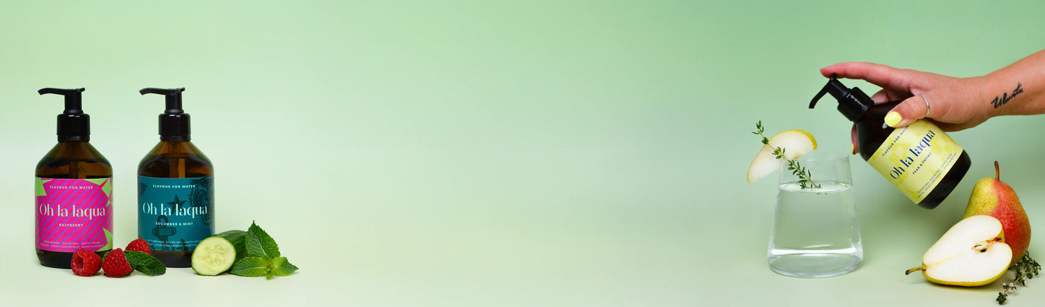 Bestseller Flavours im Sirup-Pumpspender: OH LA LAQUA für Wasser mit Geschmack ohne Zucker