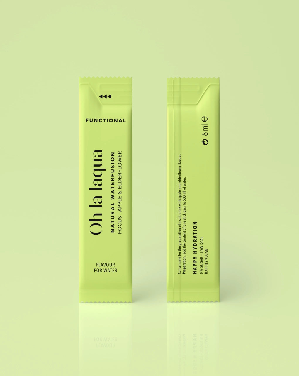 Stickpacks für Functional Water