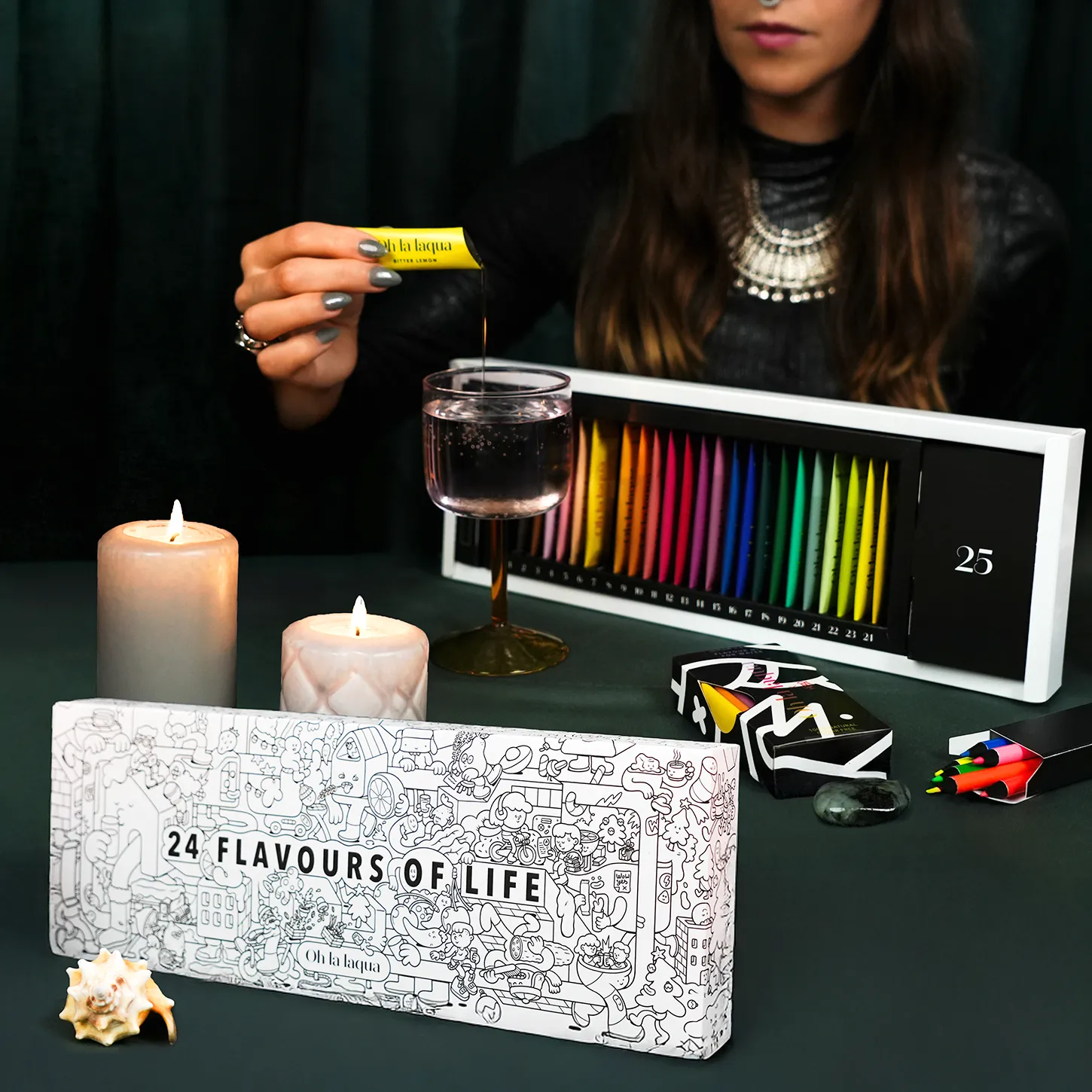 Veganer Adventskalender zum Trinken  – ohne Zucker, ohne Süßigkeiten