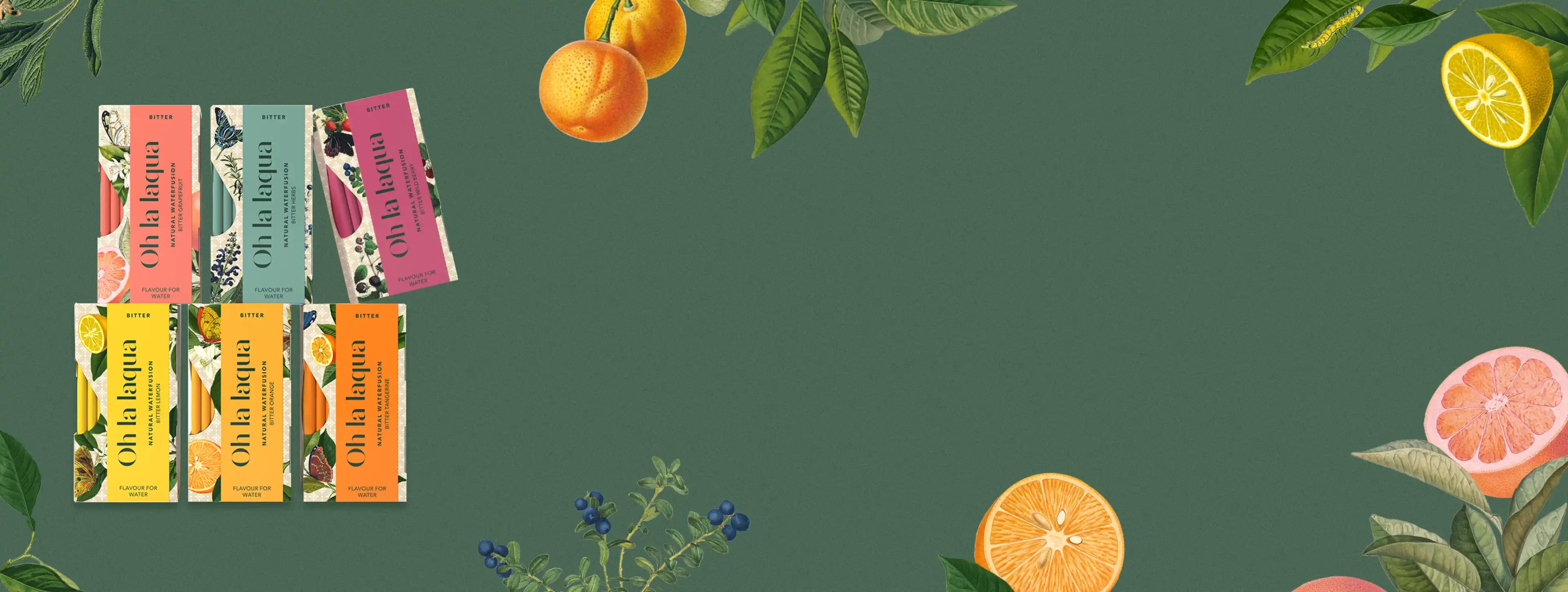 Bitter Lemon bis Bitter Wild Berry: Probiere unsere Bitter Flavours!