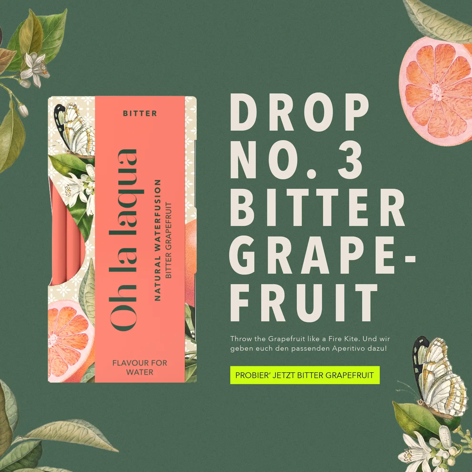 Bitter Grapefruit von OH LA LAQUA - Drop No. 3 (Banner)