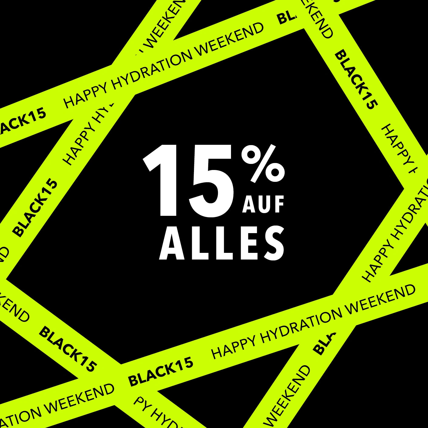 Black Weekend 15% Rabatt
