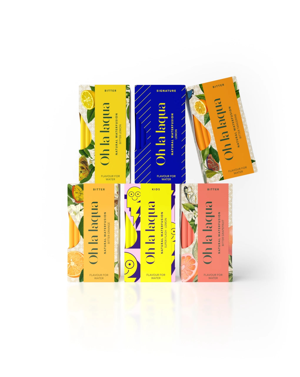 OH LA LAQUA Citrus Amore - 6 Citrus Flavours for water