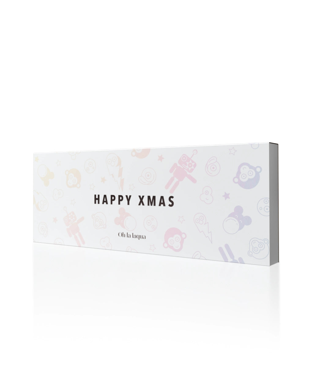Geschenkbox für Kinder für Weihnachten, Schriftzug &quot;HAPPY XMAS&quot;