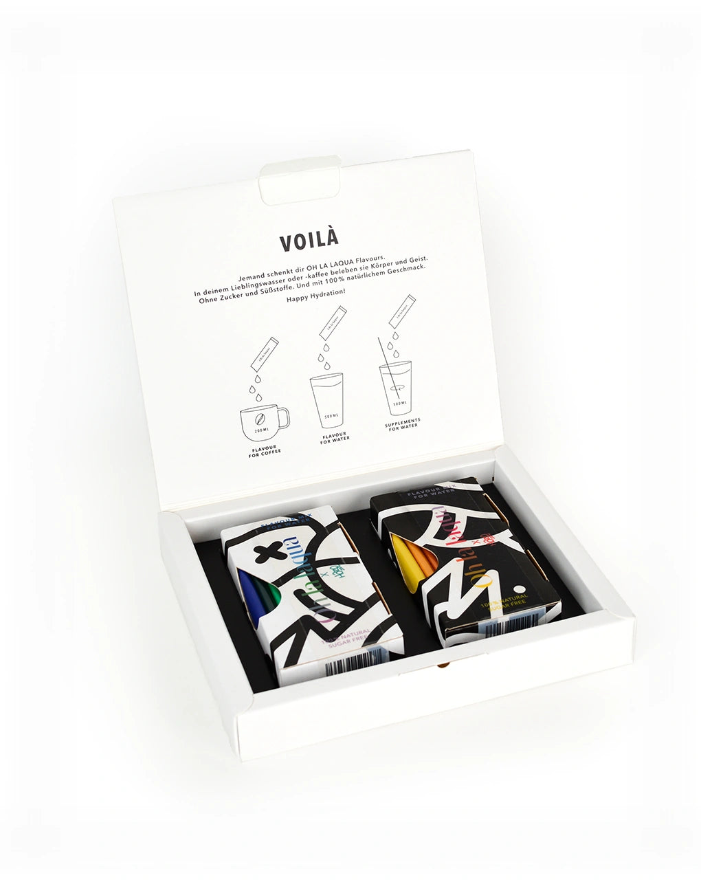 KLEINES GESCHENK | 20 FLAVOURS FOR WATER | MIT GESCHENKBOX