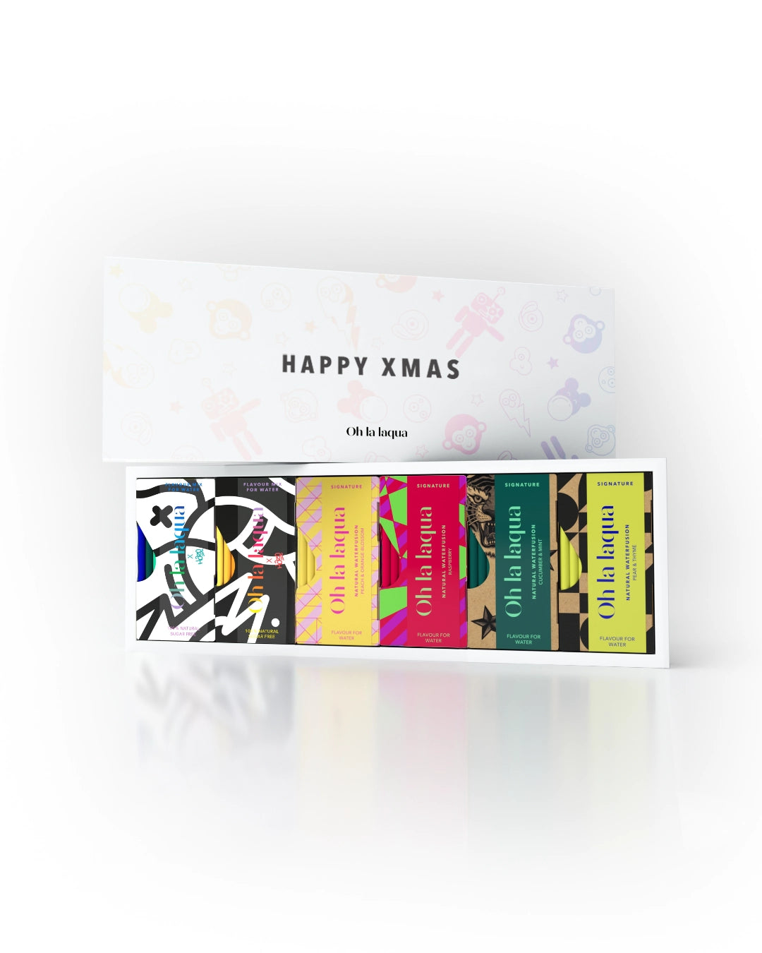 Geschenkbox Weihnachten "HAPPY XMAS"