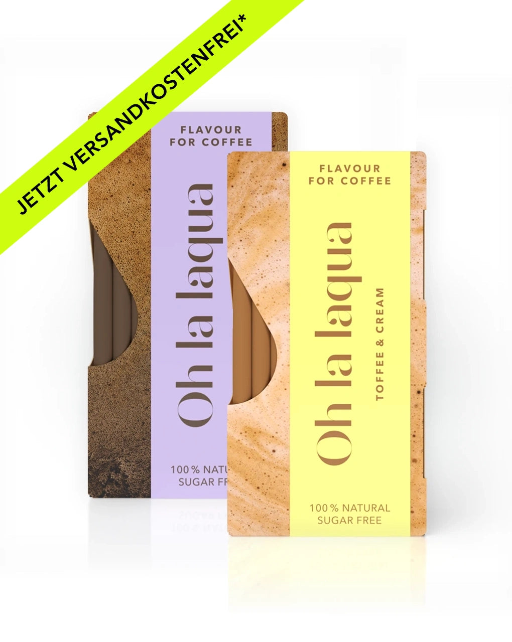 Kaffeesirup ohne Zucker jetzt versandkostenfrei bestellen - OH LA LAQUA Coffee Twins