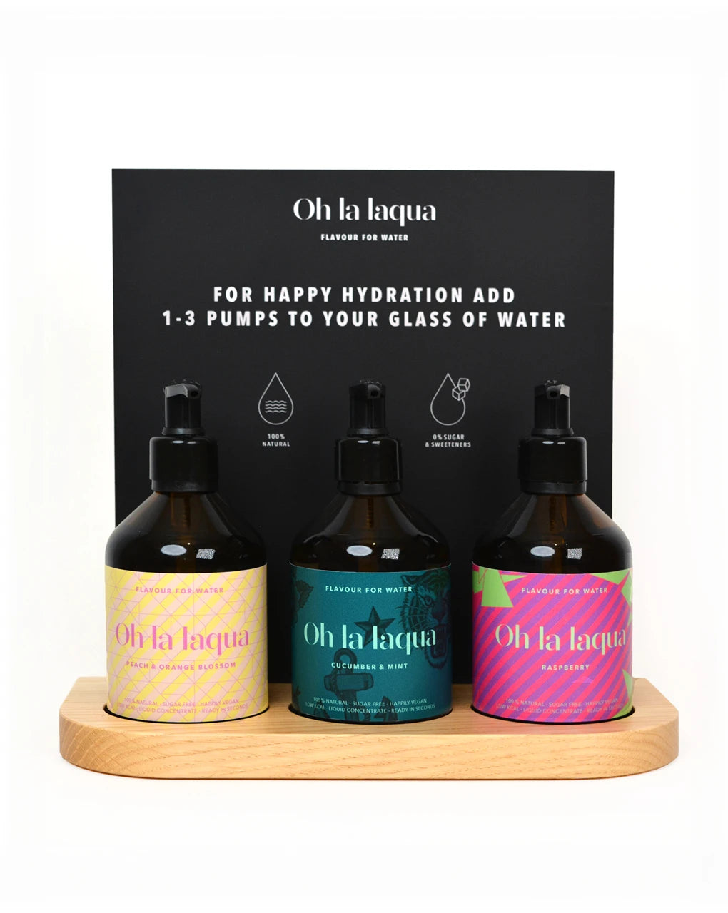 OH LA LAQUA Flavour Bar: For flavored water in offices and cafeterias