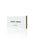 Gift wrapping: Happy Xmas