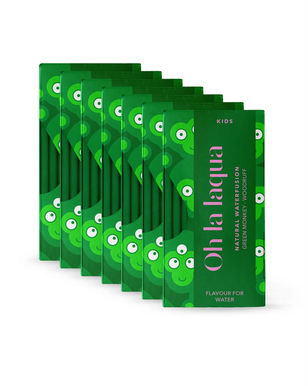 OH LA LAQUA Green Monkey - 7 Packungen