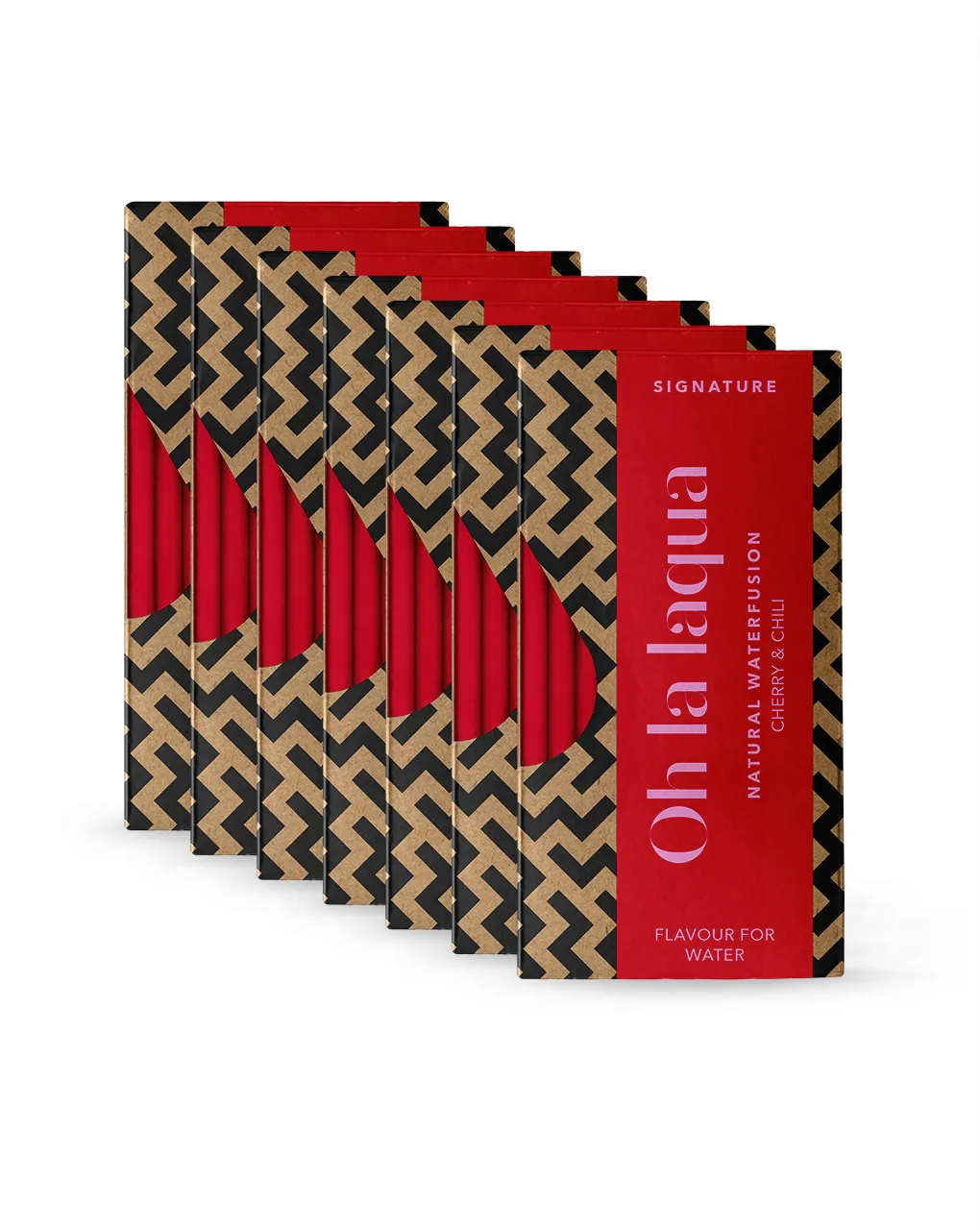 OH LA LAQUA Kirsche-Chili - 7 Packungen
