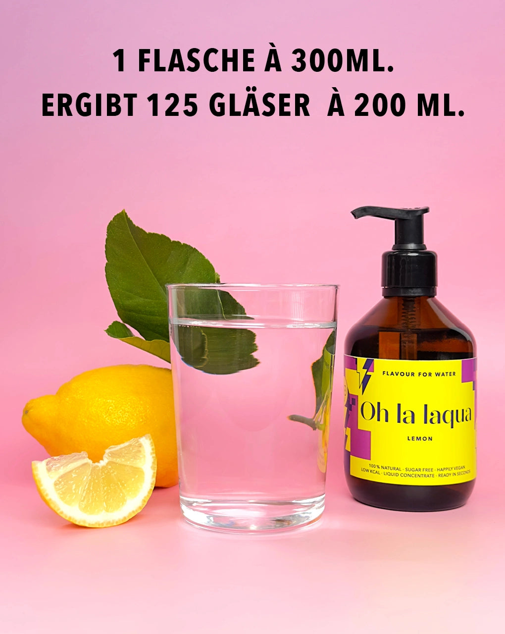 ZITRONE | 300ML GLASFLASCHE