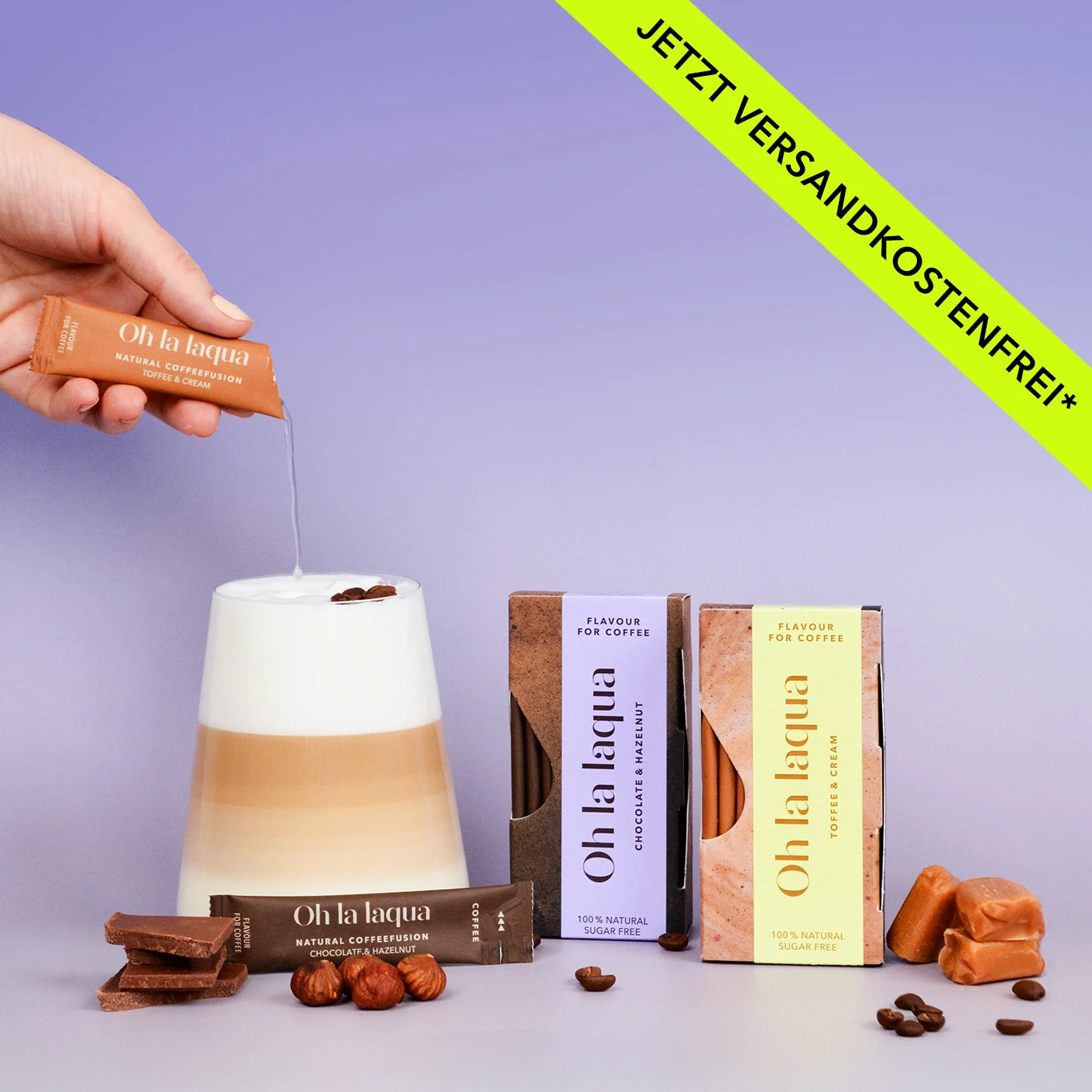 OH LA LAQUA Coffee Combo - Kaffeesirup ohne Zucker