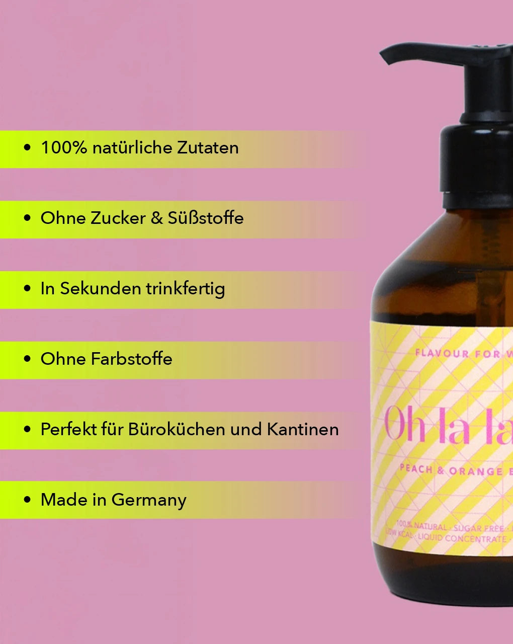 Pfirsich &amp; Orangenblüte | 300ml Pumpspender