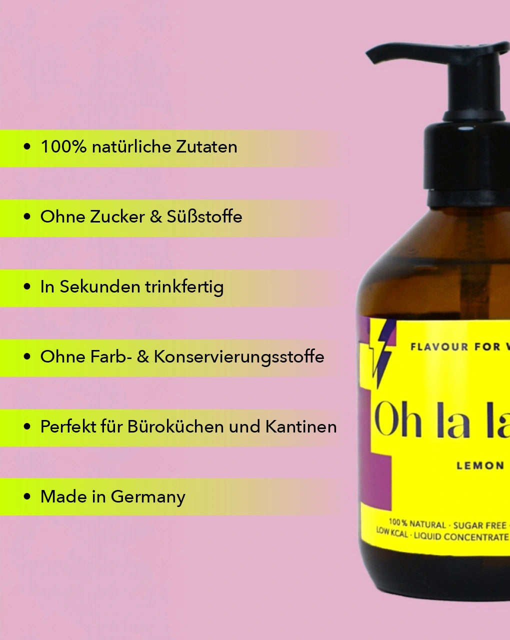 ZITRONE | 300ML GLASFLASCHE